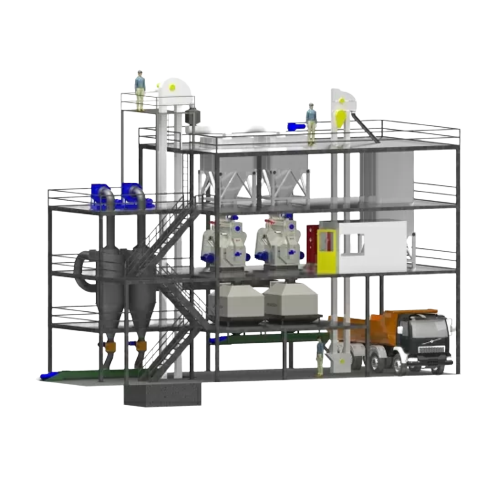 Complex, line, factory for GT series feed production from 1 to 45 t/h - Image 2